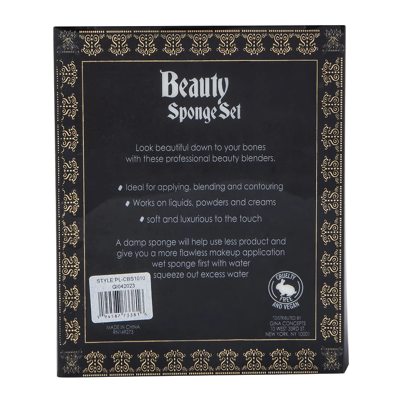 makeup blending sponges 4-count set