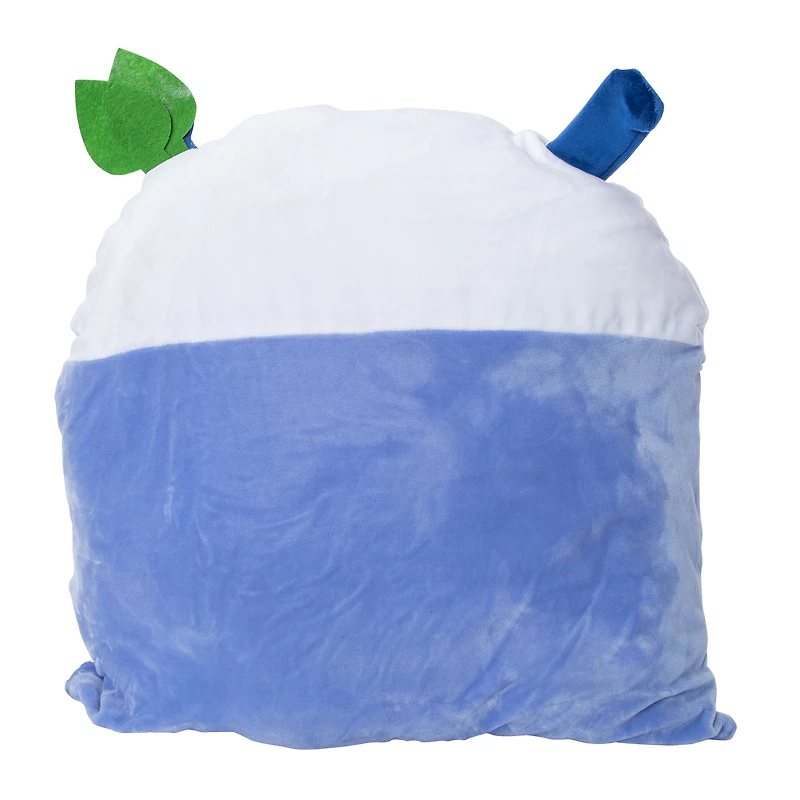 kawaii bubble tea throw pillow 14in