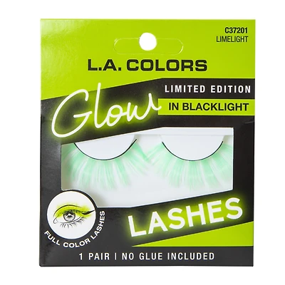 L.A. Colors® Glow Faux Lashes - Green