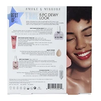 smoke & mirrors dewy skin kit 5-piece