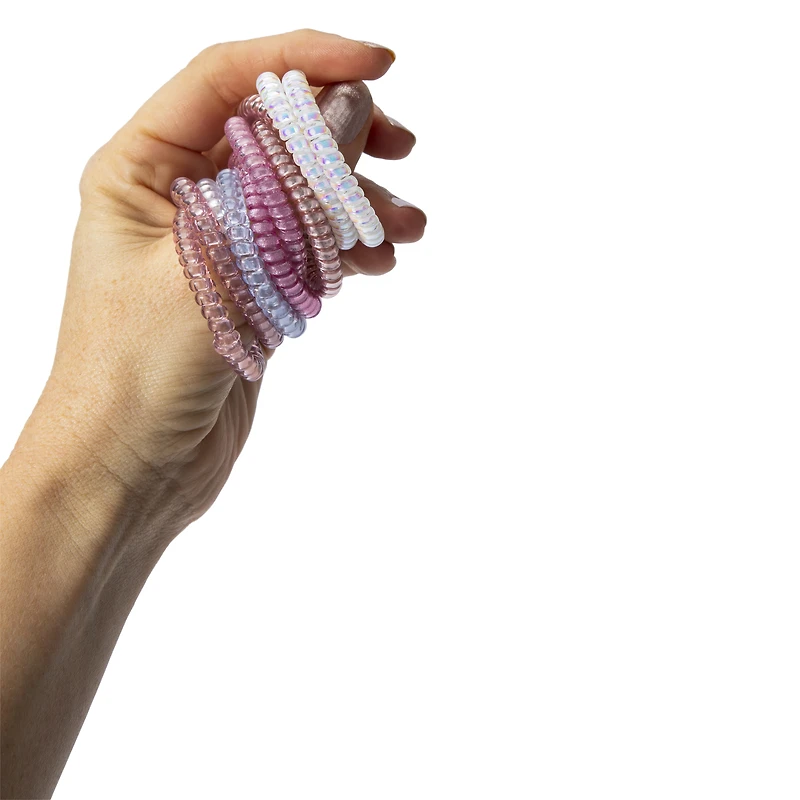 Hair Coils 10-Count - Holographic