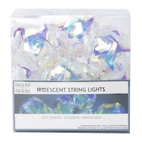 iridescent string lights 6ft