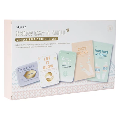 spa life™ snow day & chill self-care 5-piece gift set