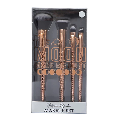 makeup brush set 4-count