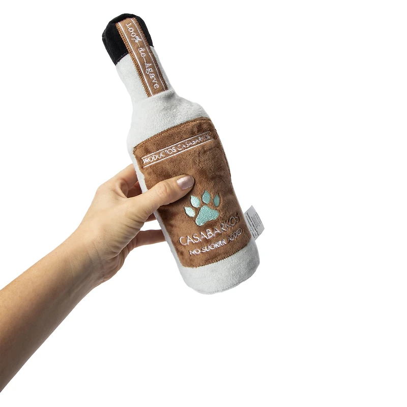 bottle cruncher dog toy