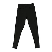 black crossover leggings