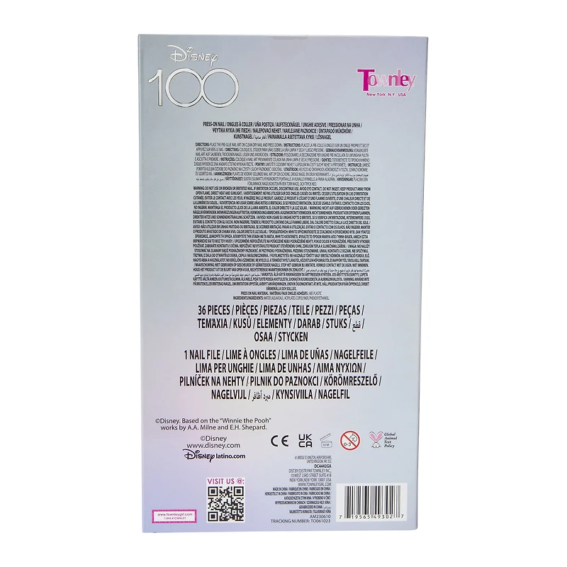 Disney 100 kid's press-on nails 36-piece