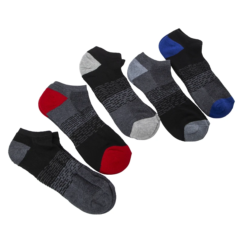 series-8 fitness™ mens low-cut performance socks 5-pack