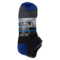 series-8 fitness™ mens low-cut performance socks 5-pack