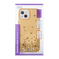 iPhone 15®/14® translucent gem phone case