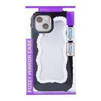 iPhone 15®/14® fuzzy phone case with mirror