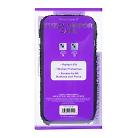 iPhone 15®/14® fuzzy phone case with mirror