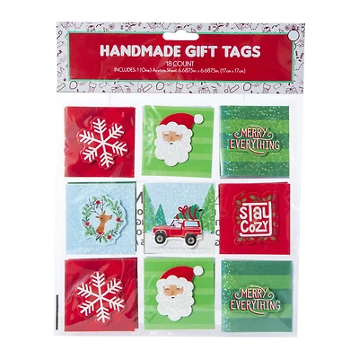 Handmade Gift Tags 18-Count
