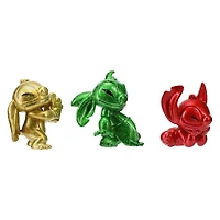 Disney Stitch figures holiday collector set 3-count
