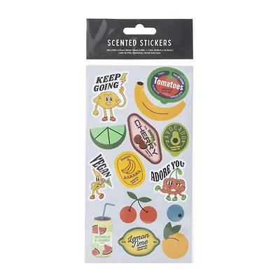 fruit scented stickers 56-count