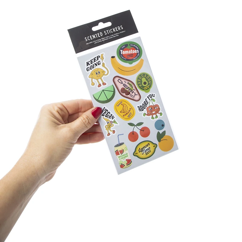 fruit scented stickers 56-count