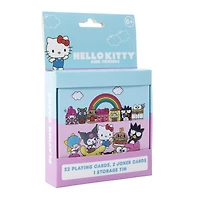 hello kitty and friends® playing cards & tin