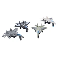 airplane pull-back racers 4-count