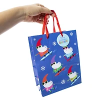 holiday medium gift bag 7in x 9in