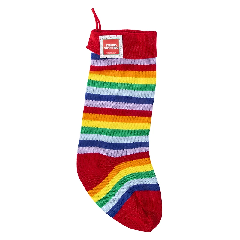 knit christmas stocking