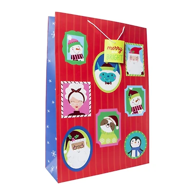 Holiday Vertical Super Jumbo Gift Bag 19in x 27in