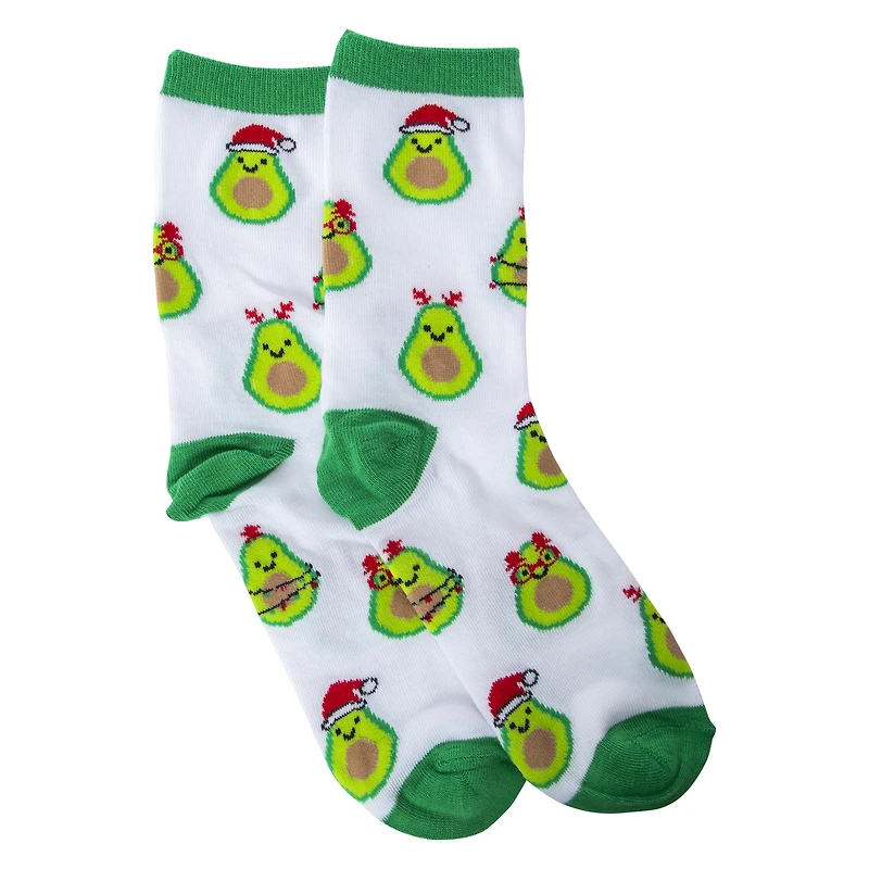 holiday crew socks