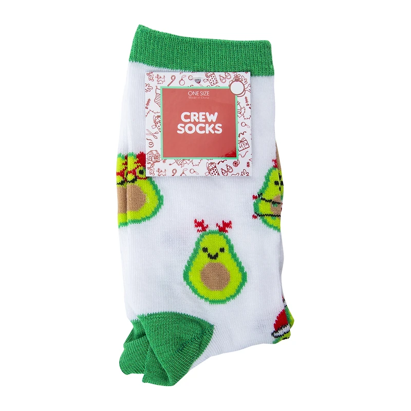 holiday crew socks