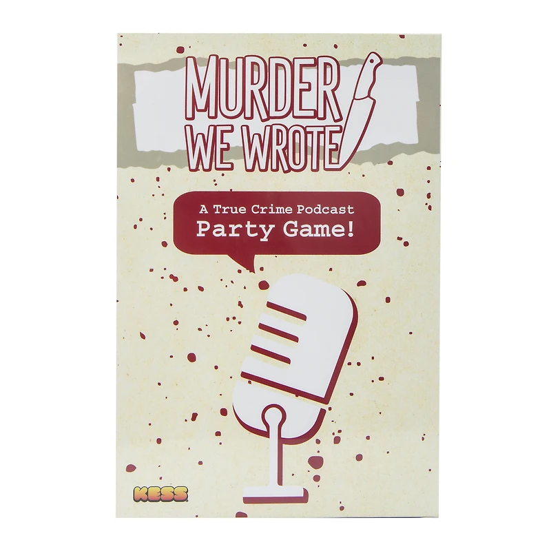 murder we wrote: a true crime podcast party game