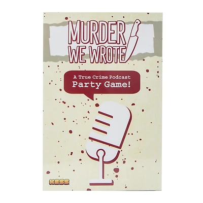 murder we wrote: a true crime podcast party game