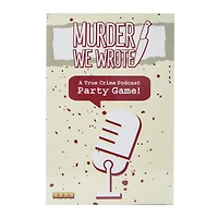 murder we wrote: a true crime podcast party game