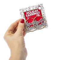 Holiday Earrings - 'santa Baby'