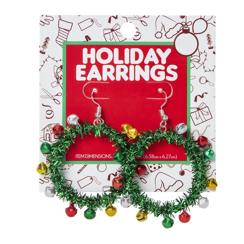holiday earrings