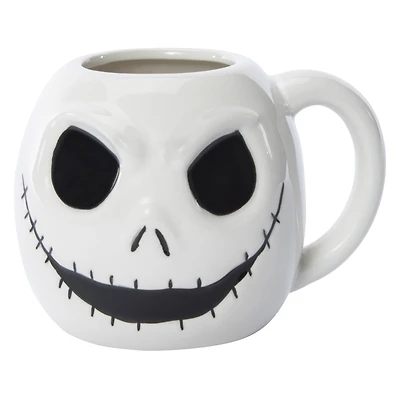 Disney Tim Burton's The Nightmare Before Christmas Jack Skellington figural mug