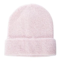 brushed knit beanie hat