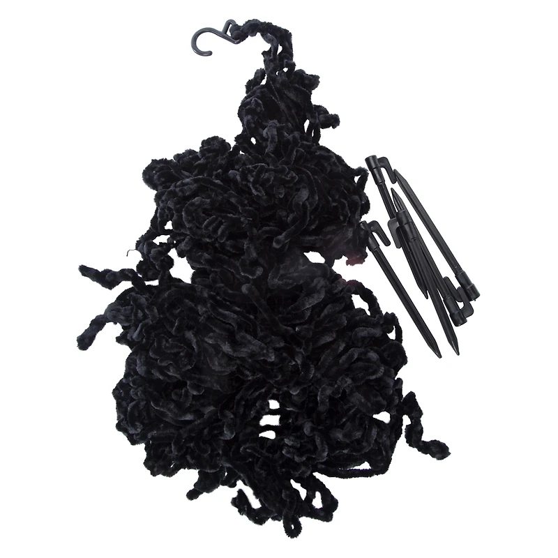 XL halloween spider web rope decoration 16.4ft x 15.7ft