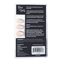 pretty woman faux nails 24-piece set with nail glue