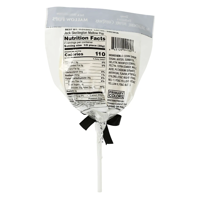 Disney Tim Burton's The Nightmare Before Christmas mallow pops