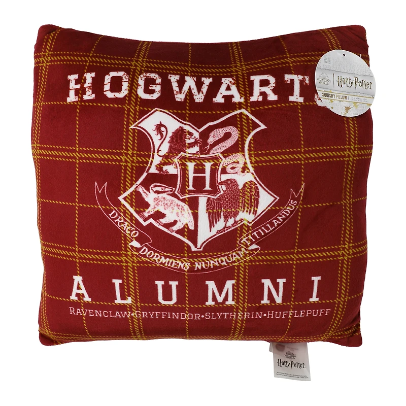 Harry Potter™ Squishy Throw Pillow 14in - Hogwarts Alumni