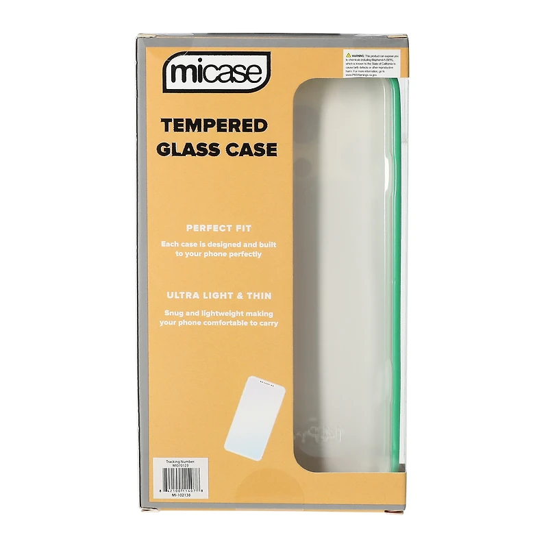 iPhone 15 Pro Max® tempered glass phone case