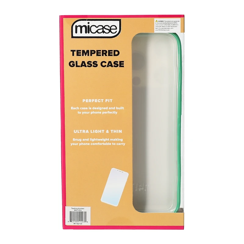 iPhone 15 Pro® tempered glass phone case