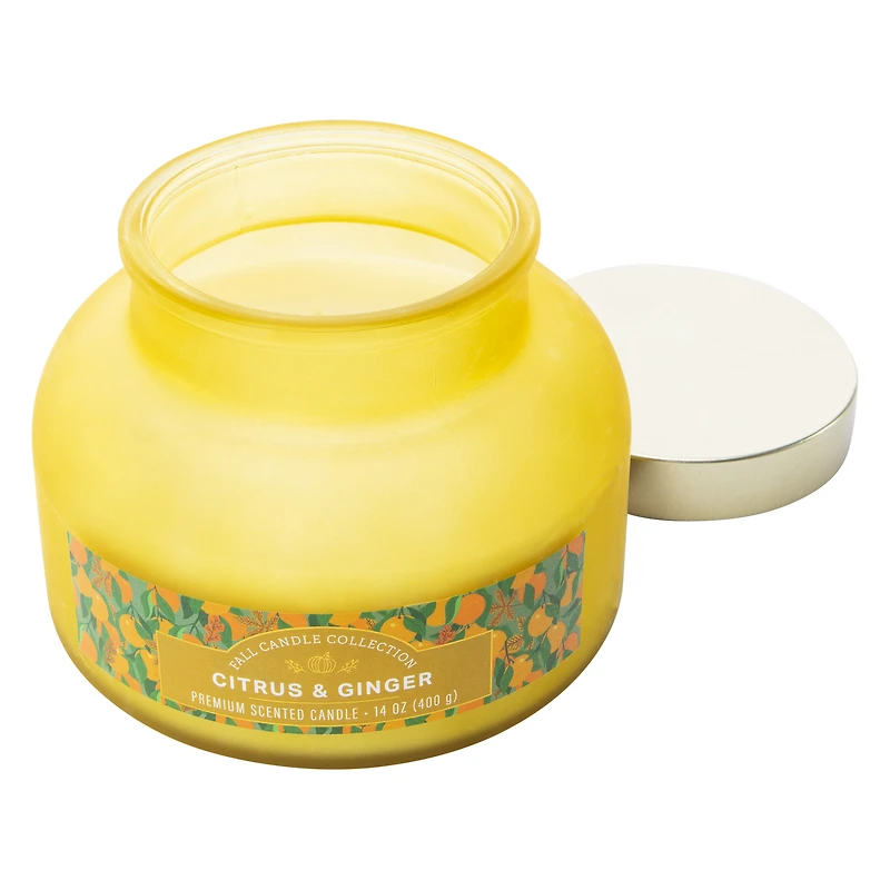 fall scented jar candle 14oz