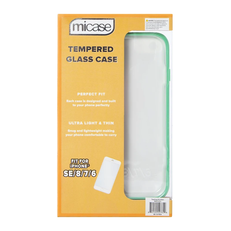 iPhone SE®/8® tempered glass phone case