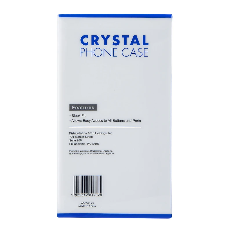 iPhone 12®/12 Pro® crystal phone case