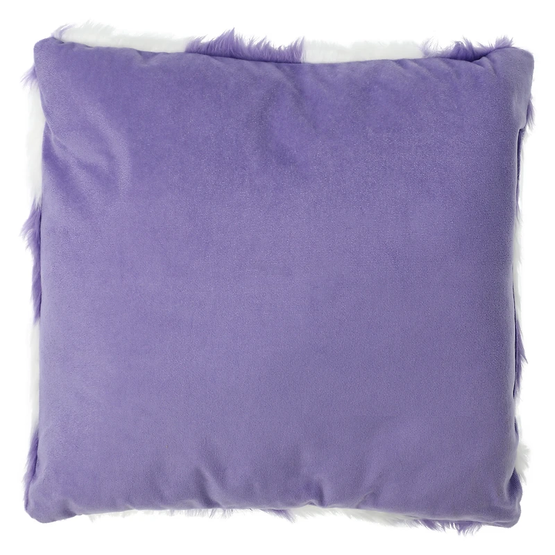 jacquard high pile pillow 16in