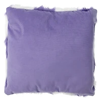 jacquard high pile pillow 16in