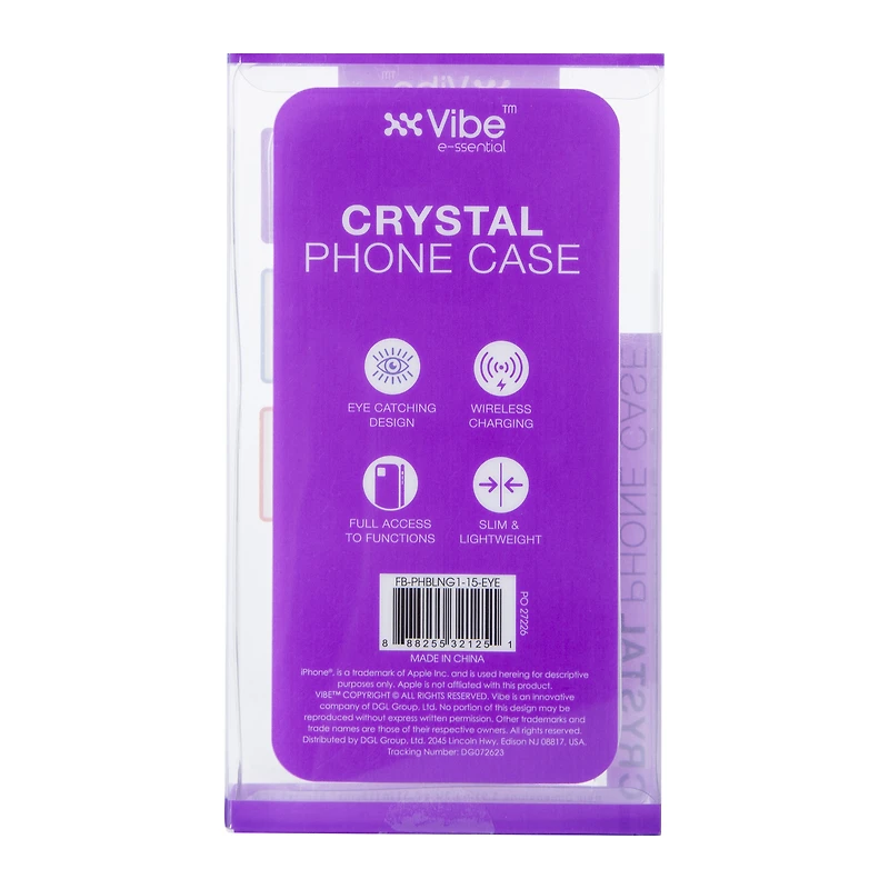 iPhone 16e®/15®/14®/13® bling phone case