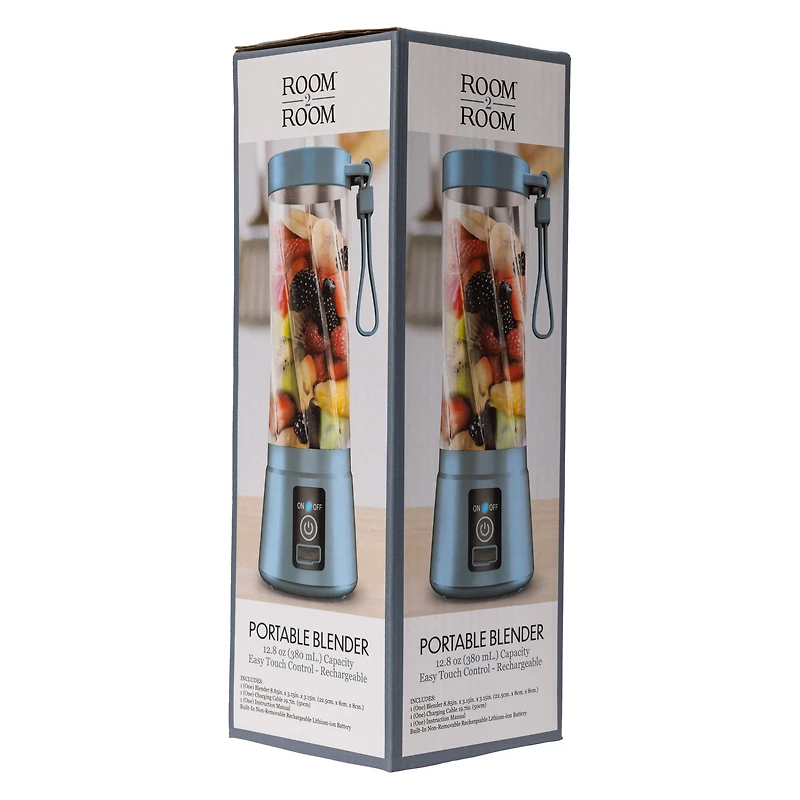 portable blender bottle 12.8oz