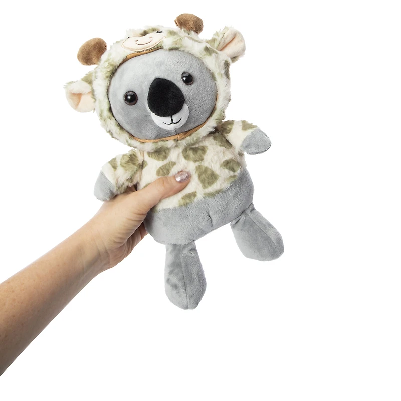 hooded costume plush 9in