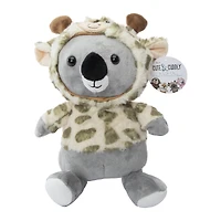 hooded costume plush 9in