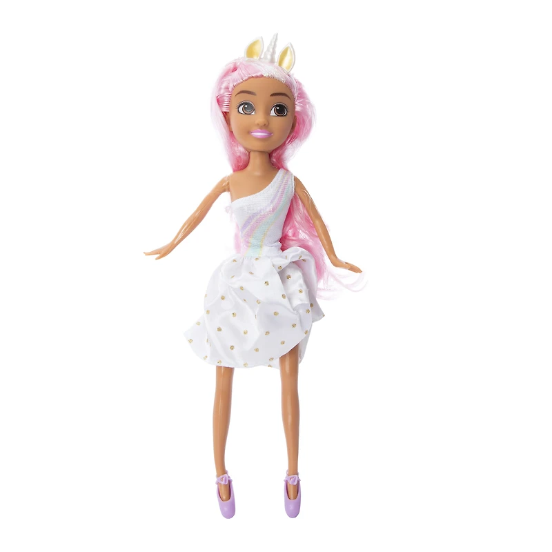 zuru sparkle girlz™ unicorn princess doll 10.5in